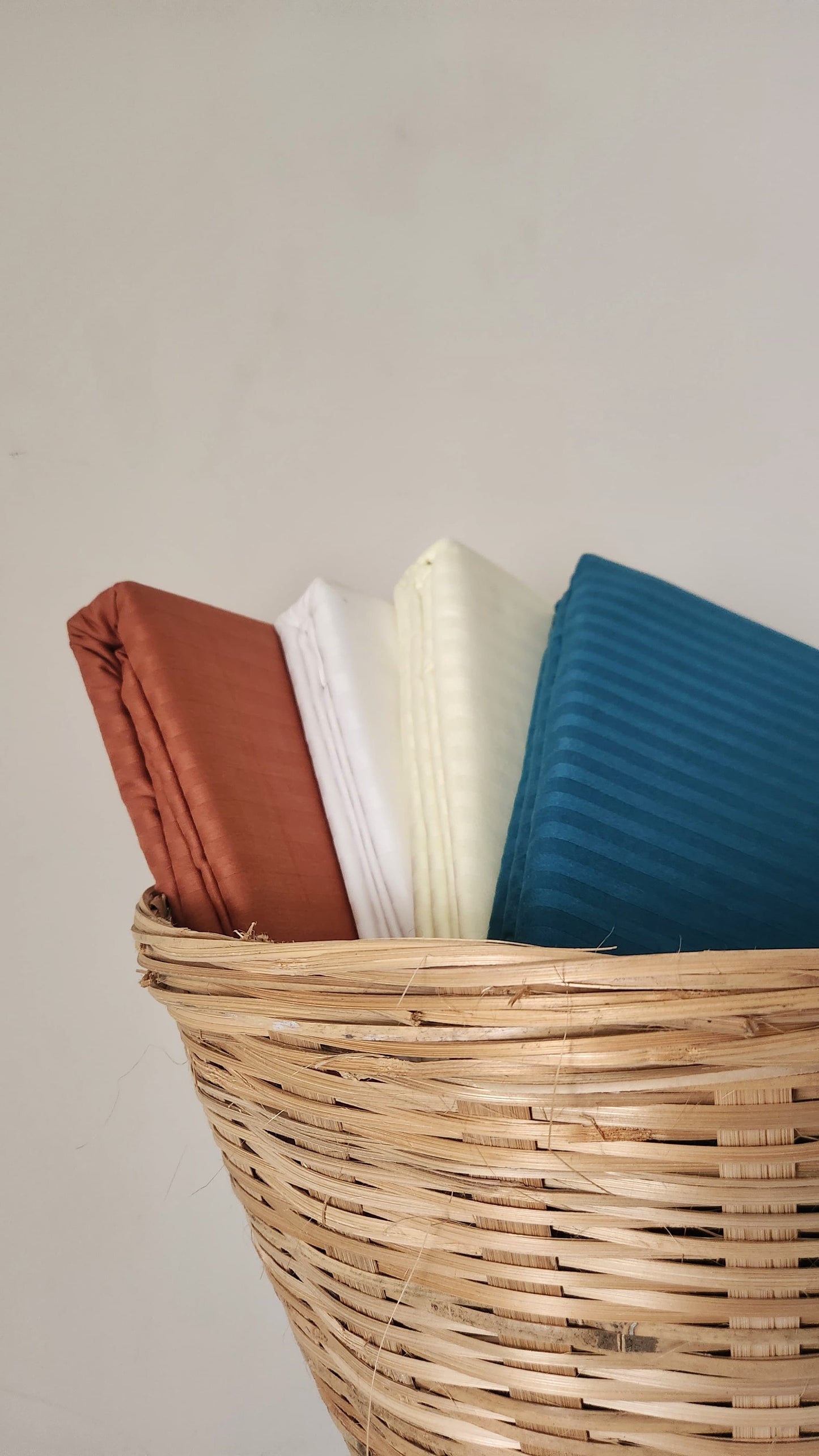 Solid Striped King bedsheets