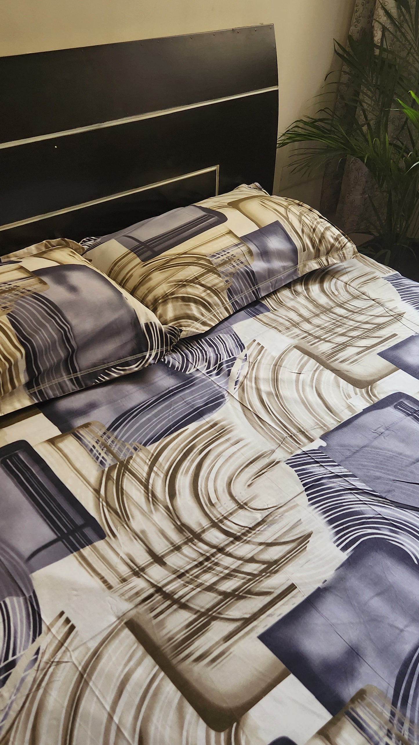 Multi Abstract bedsheet