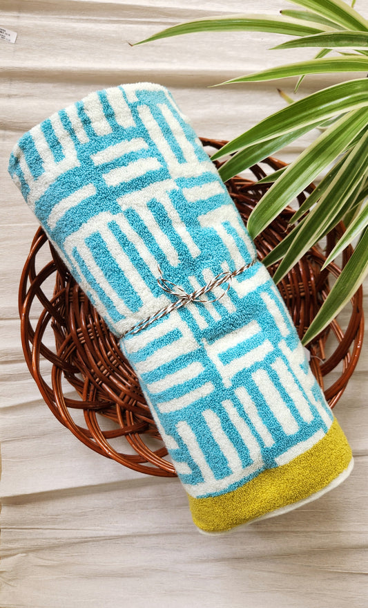 Sky Cotton towels