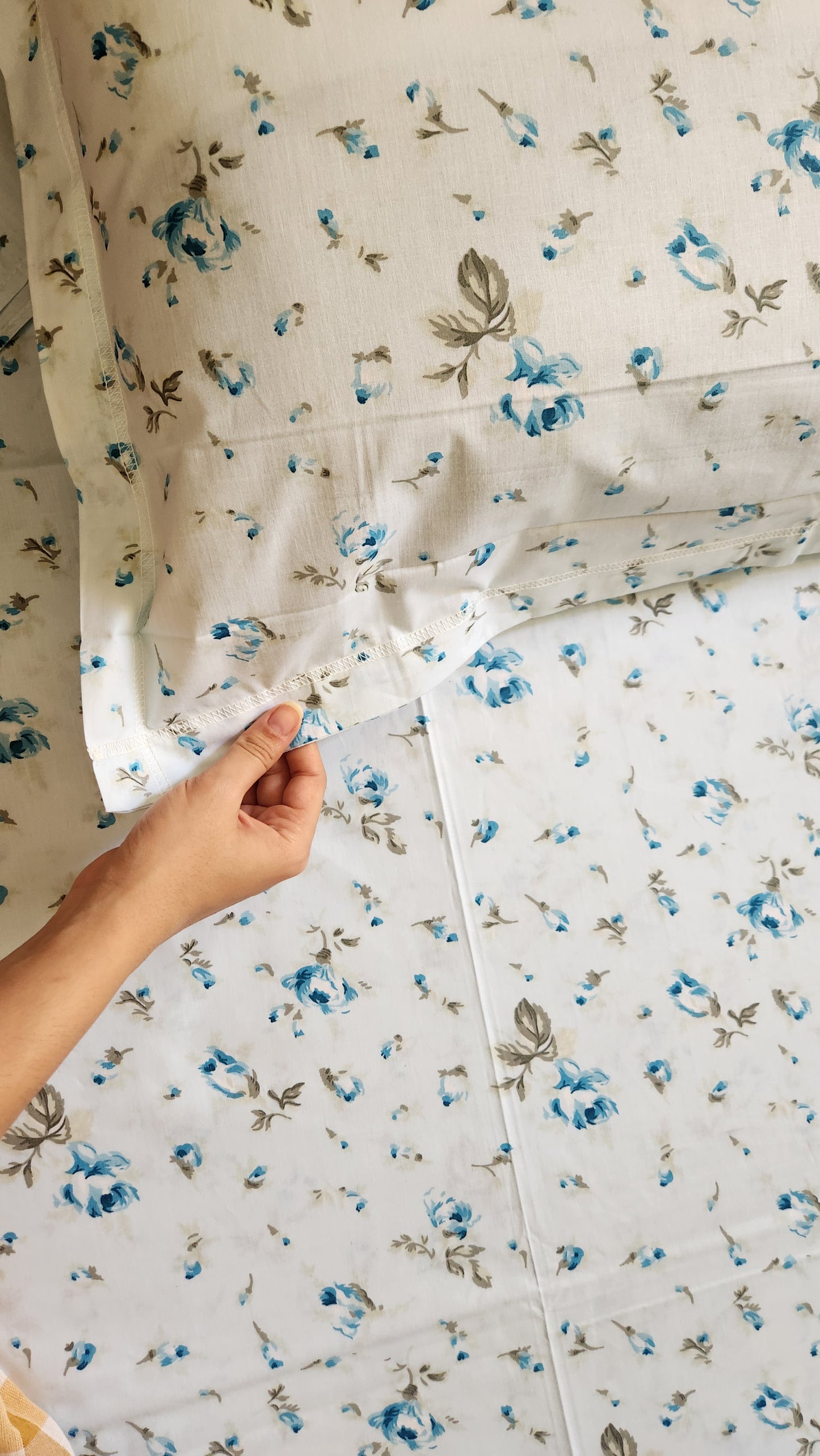 Morning bloom king bedsheet